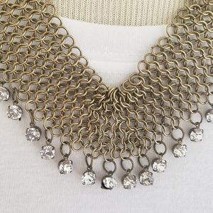 Necklace Brass Costume
